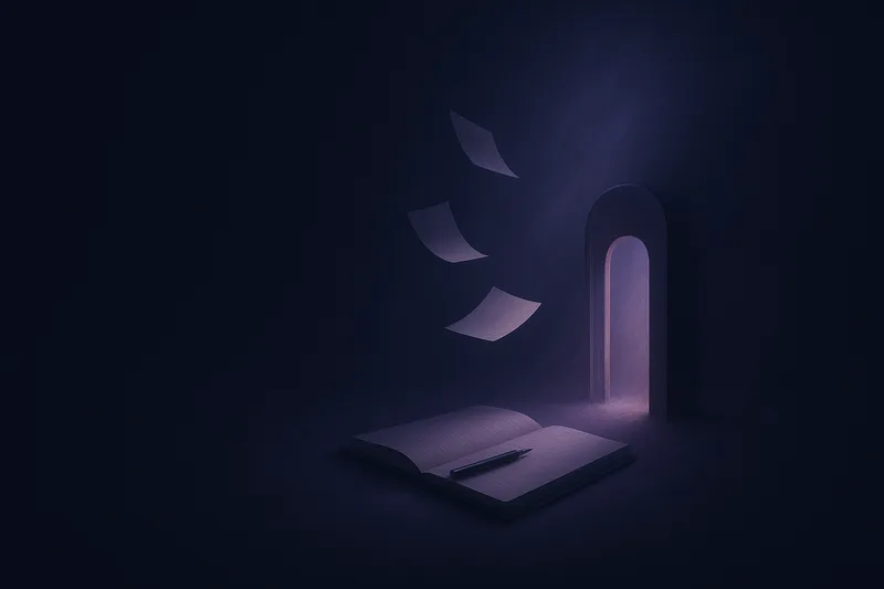Assignment Dreams: Pressure, Purpose, and the Tasks That Find Us