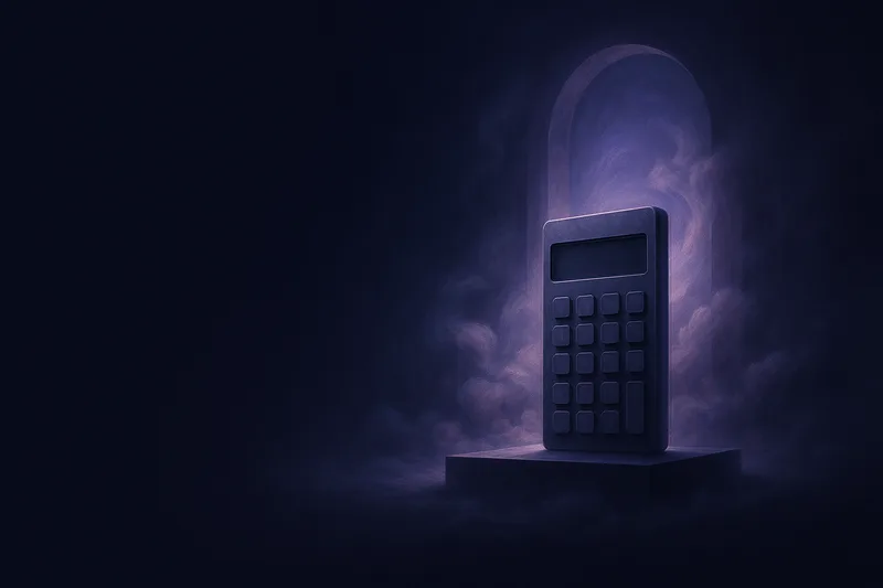 Calculator in Dreams: Precision, Pressure, and the Need to Make Sense
