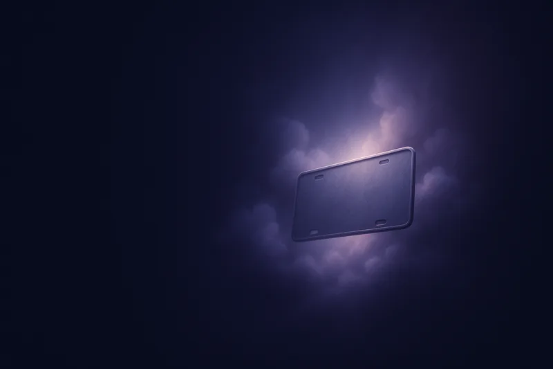 License Plate Dreams: Identity, Direction, and Traces You Leave