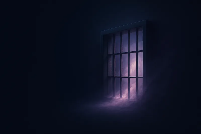 Prison Bars in Dreams: Feeling Trapped, Finding Openings