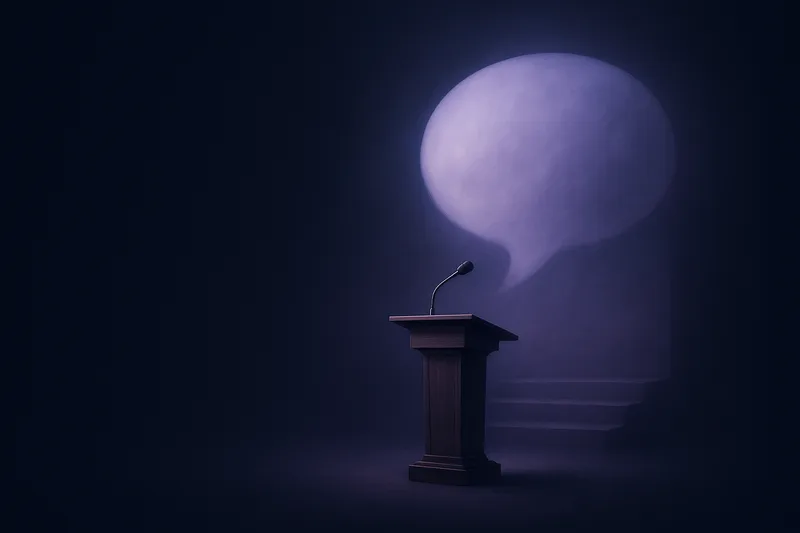 Public Speaking in Dreams: Finding Your Voice When Eyes Are On You