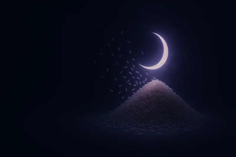 Rice in Dreams: Nourishment, Humility, and Everyday Abundance